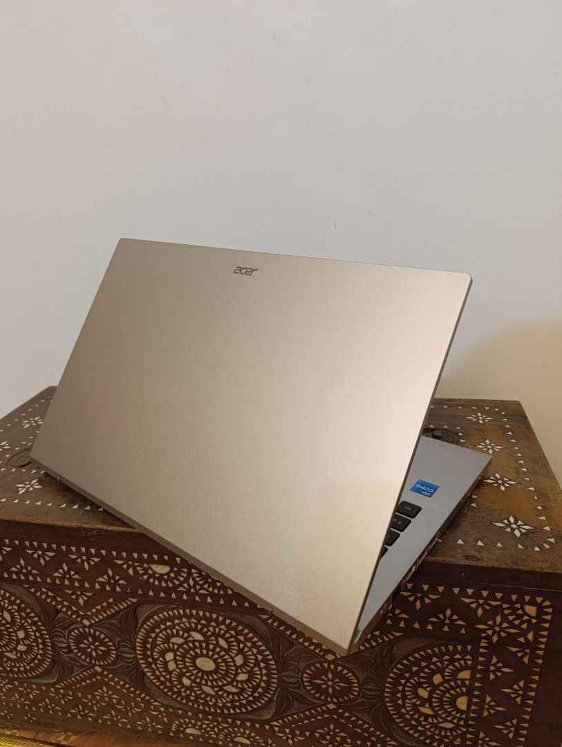 Acer i5 12th gen 512gb SSD (Category: Laptops & Notebooks) located in Muntinlupa City. Submitted by mistakyle (Listing ID 1470273829, Image 2). Description: - Model: Acer Aspire A315-59 (Silver) - Processor: 12th Gen Intel Core i5 - Memory: 8GB RAM - Storage: 512GB NVME SSD - Display: Full HD 1080p - OS: Windows 11 - Battery Health: Excellent (48,960 mWh full charge out of 53,044 mWh design capacity) - Condition: Clean keyboard deck, touchpad, an