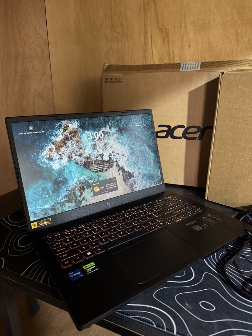 Acer Nitro V15 (RTX 5050) (Category: Laptops & Notebooks) located in Manila. Submitted by maryy.ee (Listing ID 1470248907, Image 3). Description: ACER NITRO V15-52-572T RTX 5050 16GB RAM SEE PICS FOR OTHER SPECS, ANDYAN NA LAHAT. Good for gaming, rendering, autocad, etc. Inclusion: Unit itself Orig box Orig charger Nabili nung July 2026, need lang funds for thesis kaya binebenta. Negotiable pero pass sa lowballers. No issue, unli check upon meetu