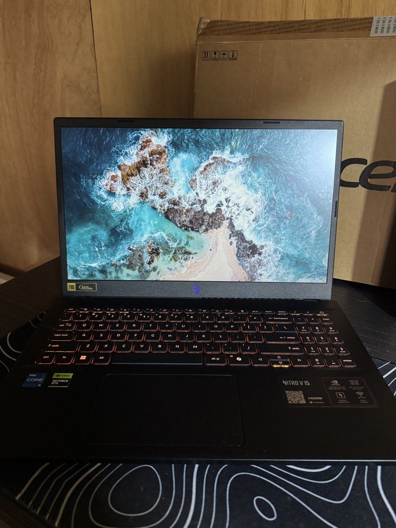 Acer Nitro V15 (RTX 5050) (Category: Laptops & Notebooks) located in Manila. Submitted by maryy.ee (Listing ID 1470248907, Image 2). Description: ACER NITRO V15-52-572T RTX 5050 16GB RAM SEE PICS FOR OTHER SPECS, ANDYAN NA LAHAT. Good for gaming, rendering, autocad, etc. Inclusion: Unit itself Orig box Orig charger Nabili nung July 2026, need lang funds for thesis kaya binebenta. Negotiable pero pass sa lowballers. No issue, unli check upon meetu