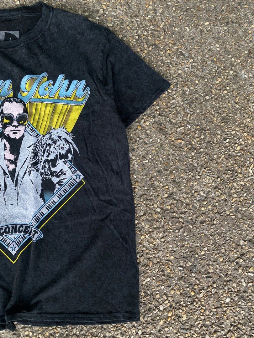 Acid Washed Elton John (Category: Tshirts & Polo Shirts ) located in Caloocan City. Submitted by webspot (Listing ID 1470215969, Image 3). Description: Acid Washed Elton John Size - L Width - 22 Length - 28.