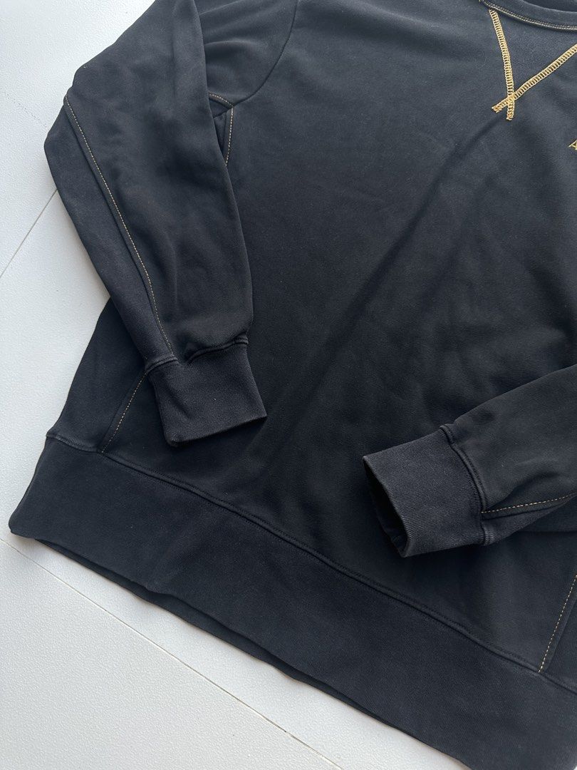 Acne Studios Men's Black Sweatshirt (Category: Formal Shirts) located in Angeles City. Submitted by royal_vintage_thriftshop (Listing ID 1470235356, Image 3). Description: Acne Studios Men’s Black Sweatshirt No tag only wash tag Size Small Chest 21, Length 24.