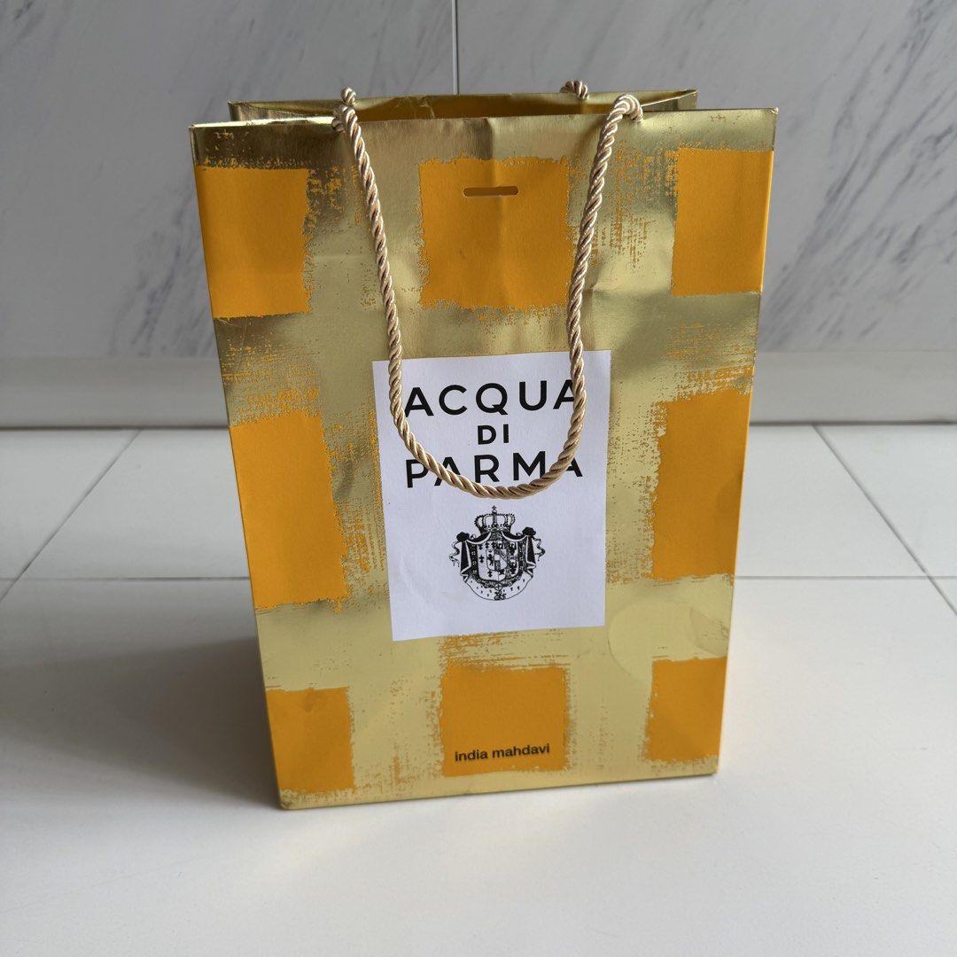 Acqua Di Parma Designer Paper Bag, Everything Else on Carousell