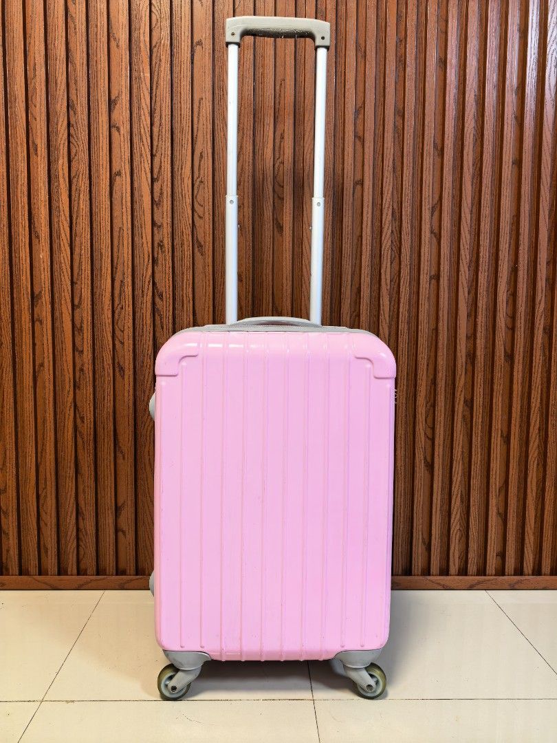 Actus Handcarry luggage (Category: Luggage) located in Manila. Submitted by uno001 (Listing ID 1470199094, Image 1). Description: Brand: Actus "Japan Brand" ✨ In Good condition ✅ 💯 Legit Brand ✅ Small Handcarry luggage ✅ H21.5" x L13.75" x D8.75" ✅ Heavy Duty Guaranteed ✅ 360°Wheels All smooth ✅ TSA007 Lock with Passcode ⬆️ Sign of usage scratch only no Crack Guaranteed.