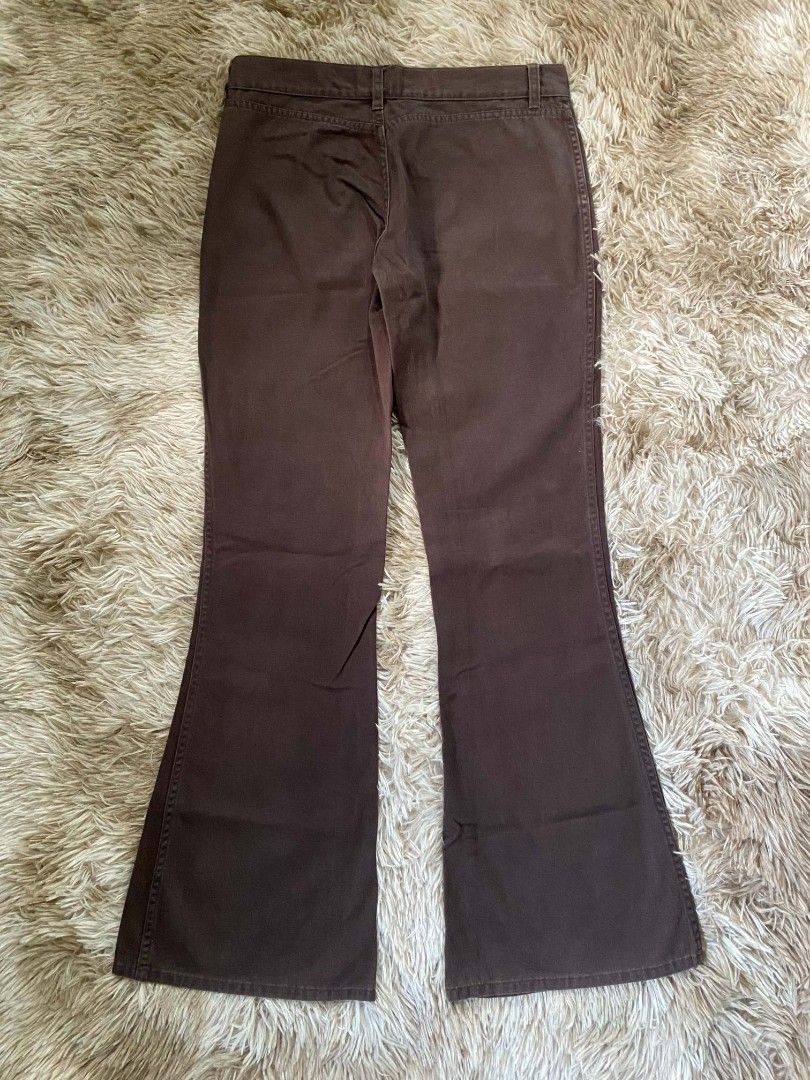 A&D Flare Pants (Category: Jeans) located in San Fernando. Submitted by cris.lloyd34 (Listing ID 1470241171, Image 3). Description: Waist: 31 Length: 39 Leg Opening: 10.5.