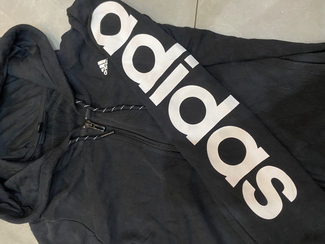 Adidas Climalite Jacket (Category: Coats, Jackets and Outerwear) located in Cainta. Submitted by rurufinds (Listing ID 1470150460, Image 3). Description: Adidas Climalite Jacket 24Lx18W Very good condition Color rate 8/10 No hairline crackprints Cainta Rizal Location .