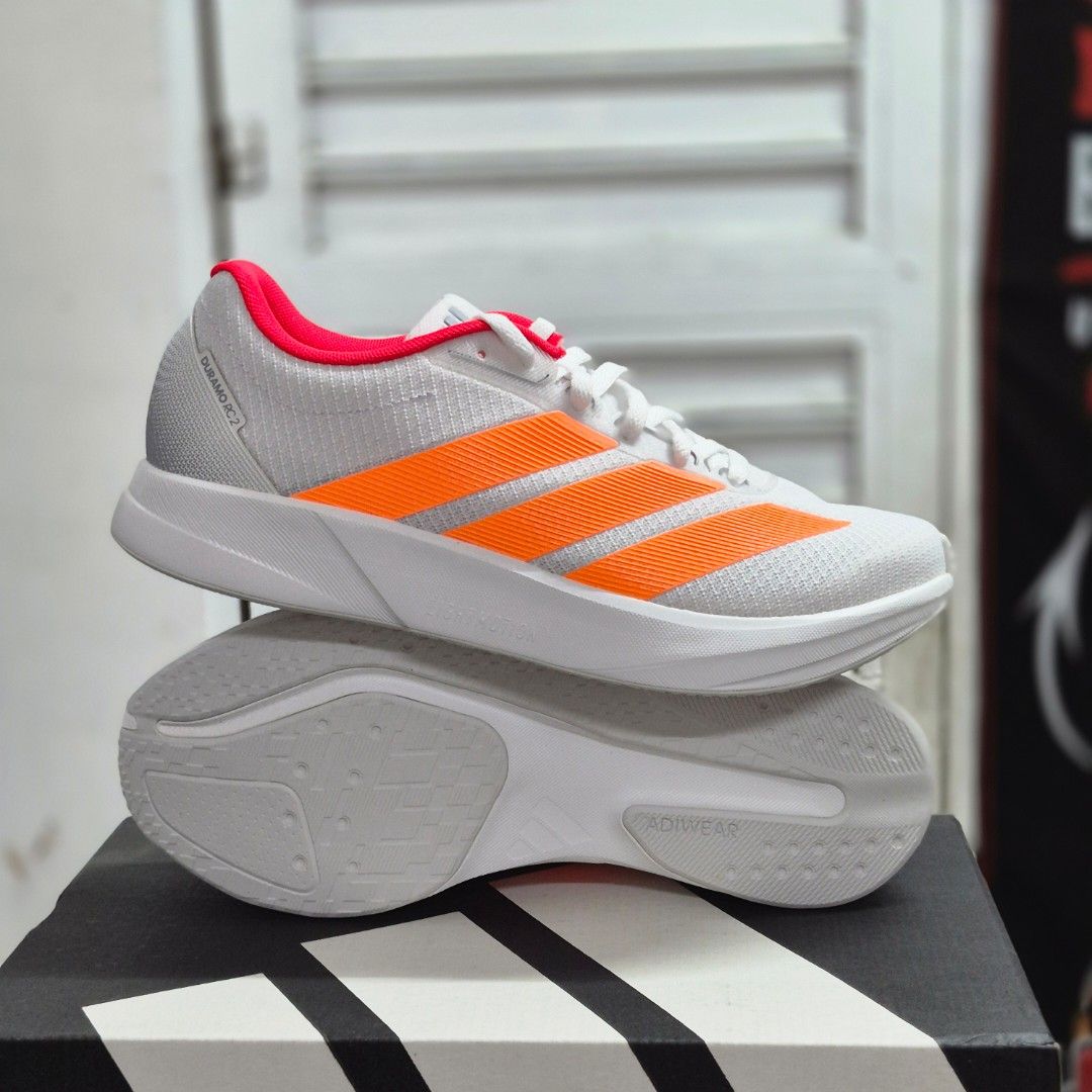 Adidas Duramo RC White Orange (Category: Sneakers) located in Makati City. Submitted by _mrsale (Listing ID 1470142708, Image 3). Description: FOR SALE 🚨 Available today! Adidas Duramo RC White Orange ✅ Now ₱1590 ONLY ✅ ❌ From ₱3,000 mall srp❌ Size Available: 7.5 / 8.5 / 9 / 12 US MENS Check the comment section for more details. Message us now 📩 #MrSale.