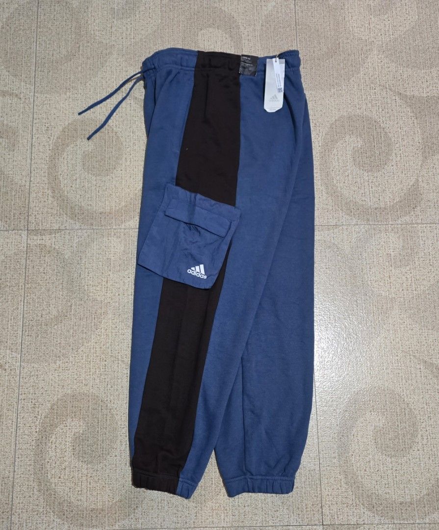 Adidas french terry jogger (Category: Joggers) located in El Nido. Submitted by marco.tandoc (Listing ID 1470167624, Image 3). Description: brandnew with tags size: Medium (Loose fit) waist: 28-36 length: 37.