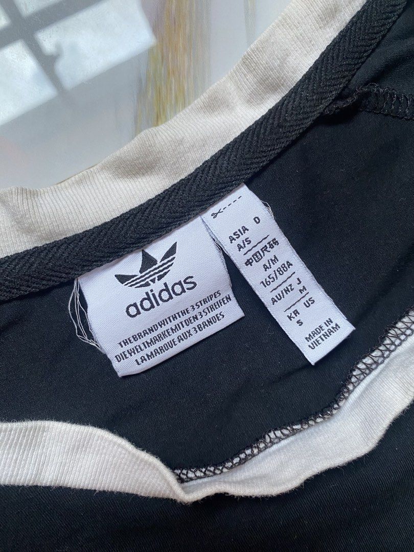 Adidas Ringer Shirt (Category: Tshirts & Polo Shirts ) located in San Miguel. Submitted by dearestfriend (Listing ID 1470184252, Image 2). Description: Measurements: Width: 18.9" Length: 24.9" Issue(s): loose collar NEGOTIABLE!.
