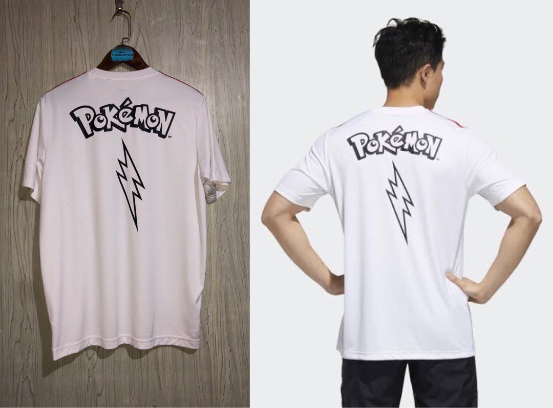 Adidas shirt polyester (Category: Activewear) located in Ozamiz City. Submitted by mj_thrifts (Listing ID 1470286855, Image 2). Description: Adidas Pokémon W:22 x L:28.5 Excellent condition 9.5/10 580+sf.