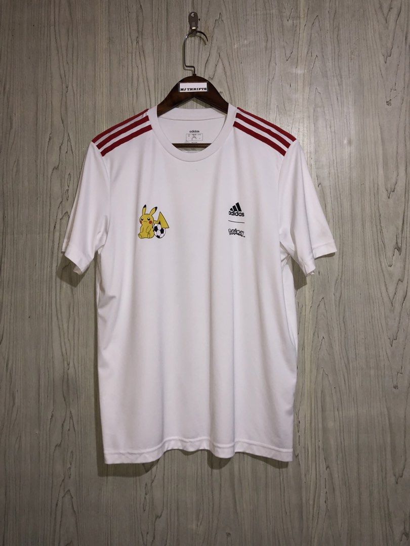 Adidas shirt polyester (Category: Activewear) located in Ozamiz City. Submitted by mj_thrifts (Listing ID 1470286855, Image 3). Description: Adidas Pokémon W:22 x L:28.5 Excellent condition 9.5/10 580+sf.