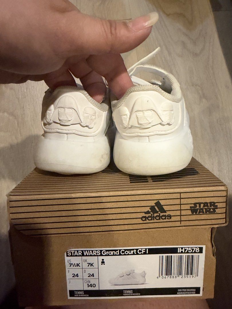 Adidas Star Wars Shoes (Category: Babies & Kids Fashion) located in Quezon City. Submitted by rachellim20244 (Listing ID 1470309131, Image 2). Description: .