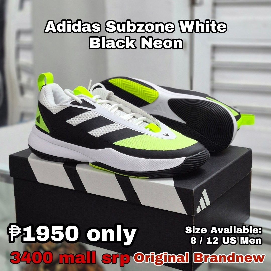 Adidas Subzone Lucid Lemon Core Black (Category: Sneakers) located in Makati City. Submitted by _mrsale (Listing ID 1470142530, Image 2). Description: FOR SALE 🚨 Available today! Adidas Subzone Lucid Lemon Core Black ✅ Now ₱1950 ONLY ✅ ❌ From ₱3,400 mall srp❌ Size Available: 8 / 12 US MENS Check the comment section for more details. Message us now 📩 #MrSale.