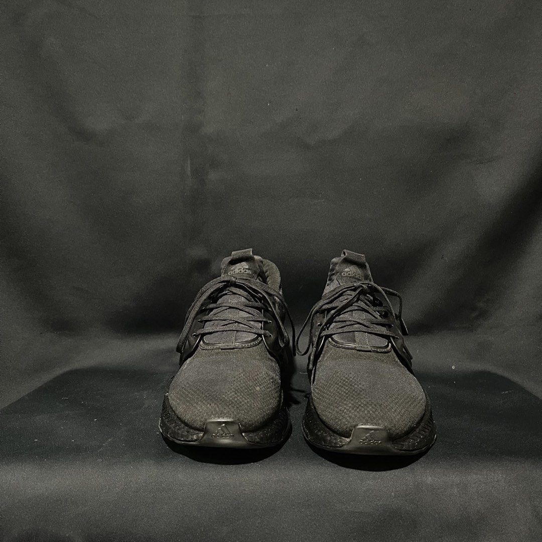 Adidas X_PLRBOOST Black Sneakers US 10 (Category: Sneakers) located in Bulacan. Submitted by ogieeee (Listing ID 1470238154, Image 2). Description: - Model: Adidas X_PLRBOOST - Color: All Black with white Boost cushioning showing underneath - Size: US 10 / EUR 44 / CM 28 - Features: Textured Boost midsole and supportive midfoot cage - Origin: Made in Indonesia - Condition: Clean, comfortable daily sneakers ready to wear.