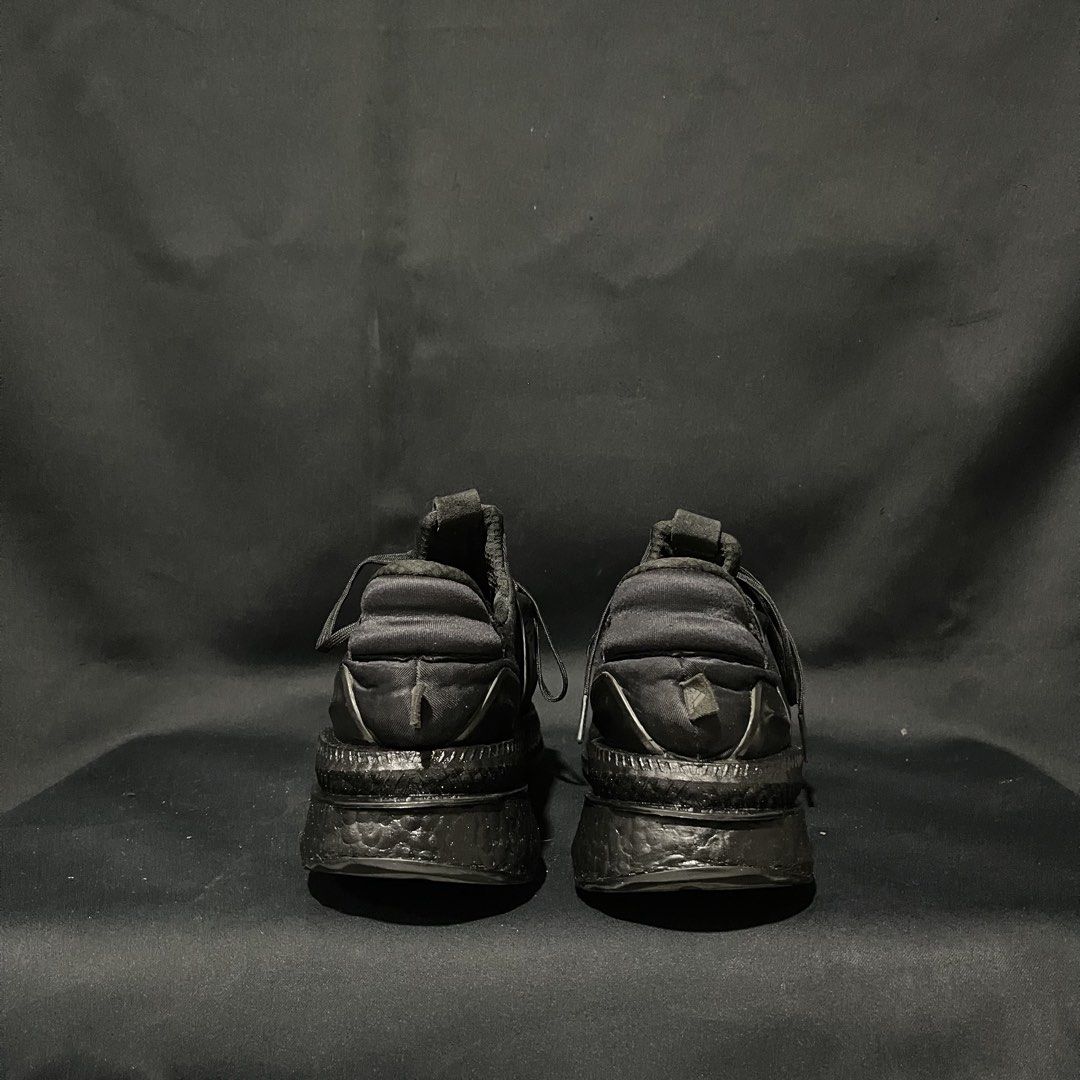 Adidas X_PLRBOOST Black Sneakers US 10 (Category: Sneakers) located in Bulacan. Submitted by ogieeee (Listing ID 1470238154, Image 3). Description: - Model: Adidas X_PLRBOOST - Color: All Black with white Boost cushioning showing underneath - Size: US 10 / EUR 44 / CM 28 - Features: Textured Boost midsole and supportive midfoot cage - Origin: Made in Indonesia - Condition: Clean, comfortable daily sneakers ready to wear.