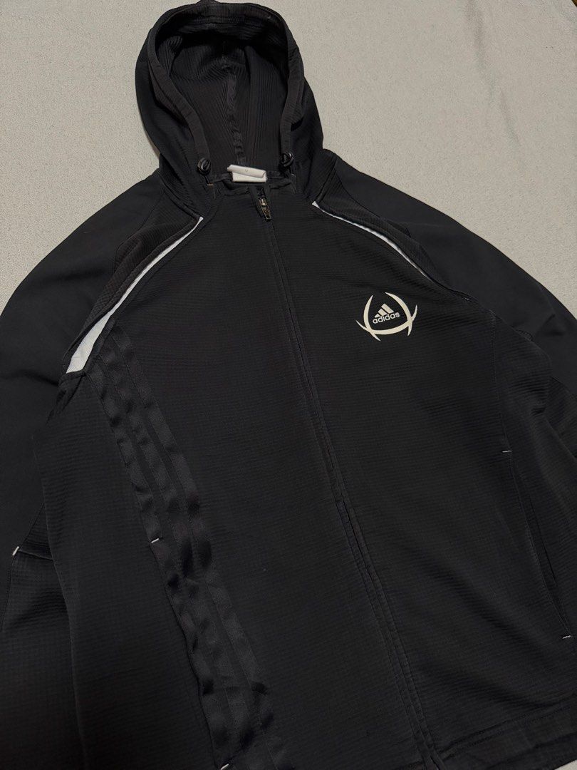 Adidas y2k Jacket (Category: Coats, Jackets and Outerwear) located in Bulacan. Submitted by sanjisthrift (Listing ID 1470313430, Image 2). Description: Size Medium Width 21 Length 26 Very Good Condition 9/10 Slightly fade .