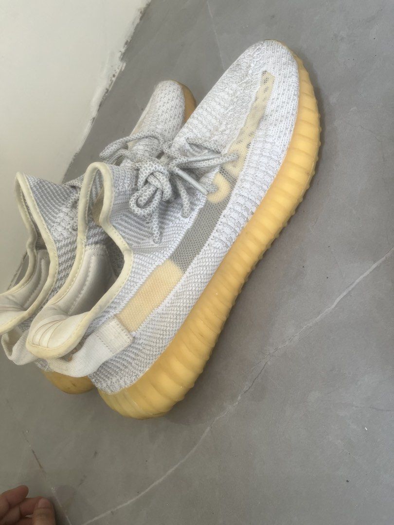 Adidas Yeezy Boost 350 V2 Static (Category: Sneakers) located in Bulacan. Submitted by jhemieee (Listing ID 1470191940, Image 2). Description: - Item: Adidas Yeezy Boost 350 V2 - Colorway: Static (White/Grey) - Size: US 11 / UK 10.5 / EU 45 1/3 - Condition: Normal signs of wear on soles and uppers, great for daily rotation - Features: Primeknit upper, translucent side stripe, and responsive Boost cushioning - Meet-ups and shipping available acros