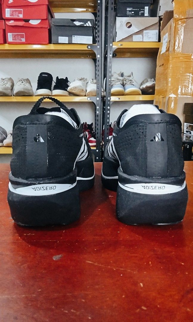 Adi-Zero Prostrike V (Category: Sneakers) located in Cainta. Submitted by wichaelthriftstall (Listing ID 1470318037, Image 3). Description: size 6 euro 37.5 location Cainta Rizal (Sto.Domingo) payment first before equipped rules. for meet up only dito lang po: Uncle John's Riverside Ortigas Extension near SM East Ortigas. mode of payment - gcash,maya, maribank,gotyme and more. mode of shipping - j&t,lalamove,joyride,grab,angkas padala, jrs, LBC a
