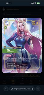 AHRI, Toys & Collectibles, Trading Cards, Raw Singles on Carousell