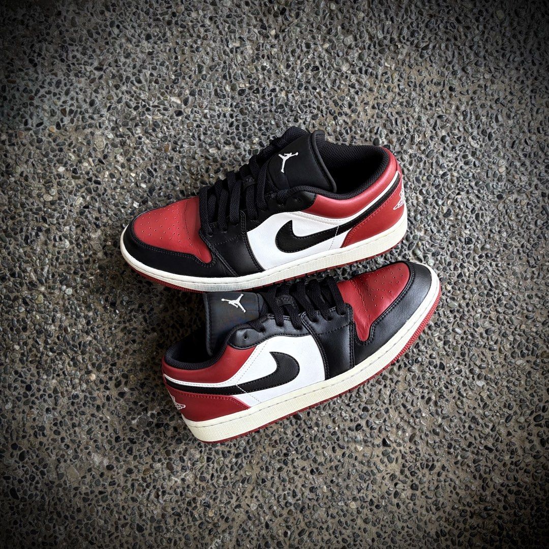Air Jordan 1 Low ‘Bred Toe’ (Category: Sneakers) located in Marikina City. Submitted by jcgabito (Listing ID 1470173695, Image 1). Description: Jordan 1 Low ‘Bred Toe’ Price : ₱2,000 Size: 10 Men’s Condition: Used | with OG Box -Sign of Usage.