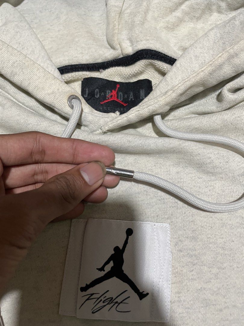Air Jordan Modern Flight Fleece Pullover Hoodie (Category: Coats, Jackets and Outerwear) located in Ligao. Submitted by whozzz_daryll (Listing ID 1470273162, Image 2). Description: size large Clean modern Jordan Essentials Flight fleece hoodie with heavy cotton loopback terry..