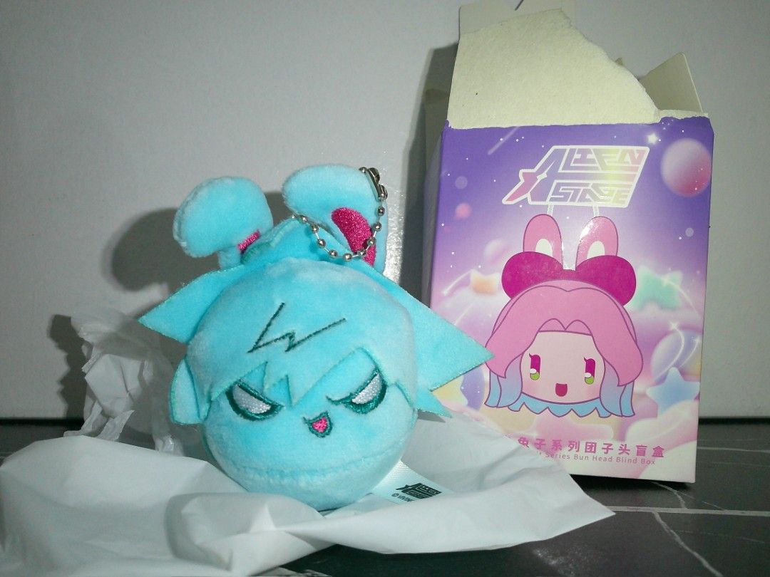 Alien Stage Rabbit Series Bun Head Blind Box Till Plush (Category: Plushies & Soft Toys) located in Manila. Submitted by nicam16 (Listing ID 1470301723, Image 1). Description: FS/WTS/LFB Alien Stage Rabbit Series Blind Box Plush Keychain - Till Condition: Brand new, original box included (opened only to check character) loc: Taguig | Batangas City mop: gcash | bank transfer mod: lalamove | meetup (BGC).