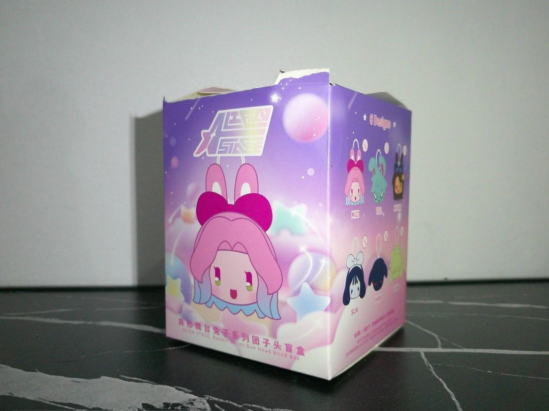 Alien Stage Rabbit Series Bun Head Blind Box Till Plush (Category: Plushies & Soft Toys) located in Manila. Submitted by nicam16 (Listing ID 1470301723, Image 2). Description: FS/WTS/LFB Alien Stage Rabbit Series Blind Box Plush Keychain - Till Condition: Brand new, original box included (opened only to check character) loc: Taguig | Batangas City mop: gcash | bank transfer mod: lalamove | meetup (BGC).