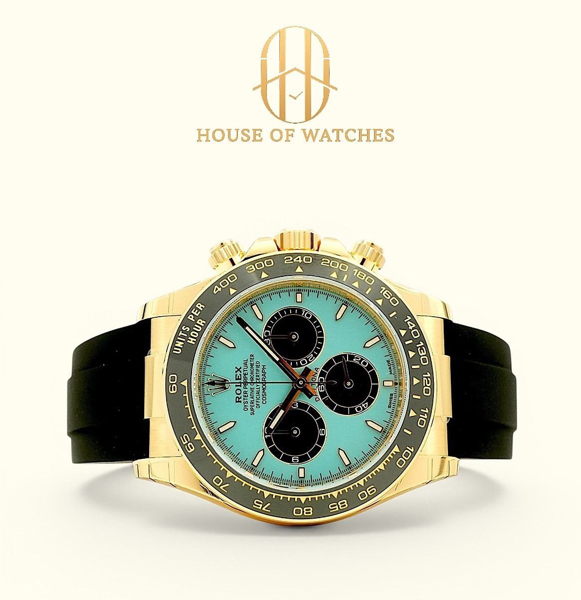 Almost New November 2025 Rolex Daytona Tiffany Turquoise Oysterflex ...