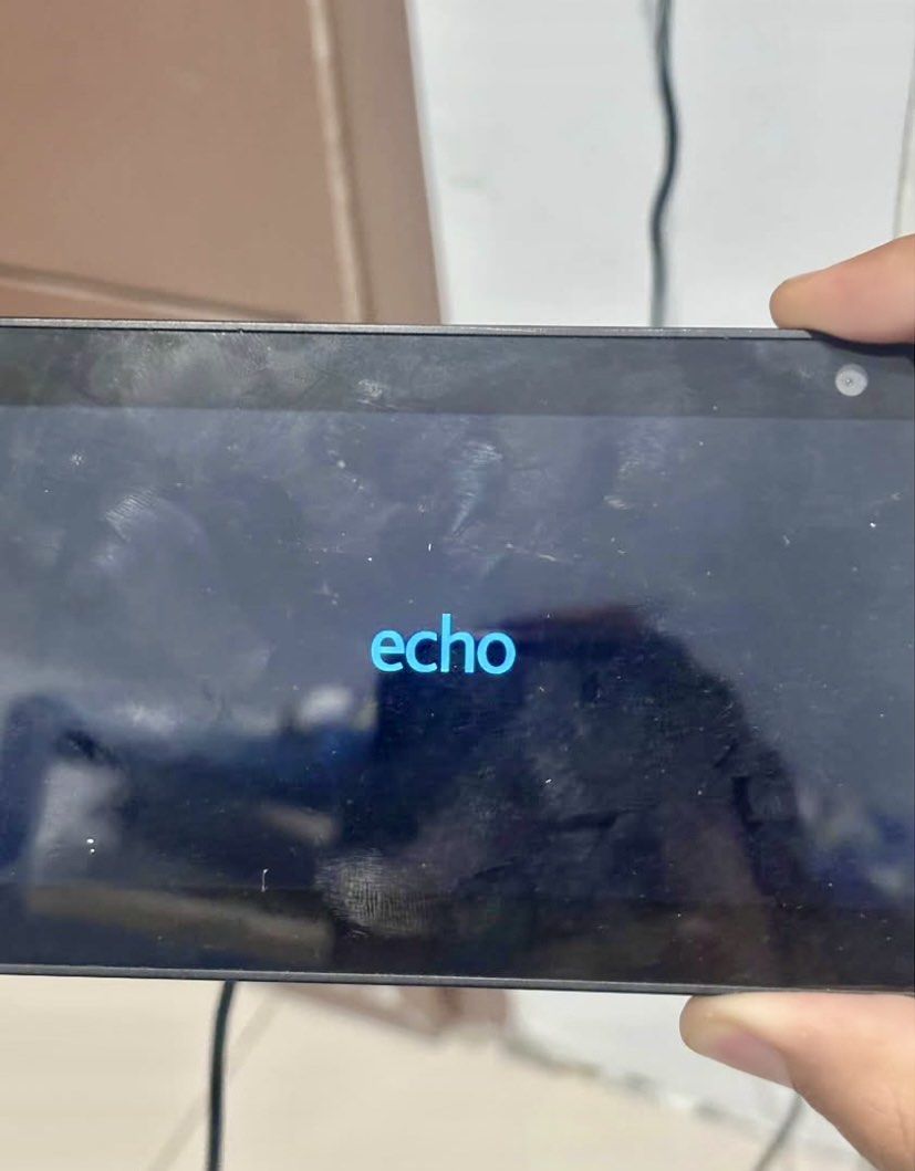 Amazon Echo Show 5 Smart Display with Alexa (Category: Soundbars, Speakers & Amplifiers) located in Paranaque City. Submitted by jamesnep (Listing ID 1470300333, Image 2). Description: - Model: Amazon Echo Show 5 (Charcoal fabric base) - Condition: Powers on normally, fully functional - Features: Built-in camera, Alexa voice control, physical buttons, and camera shutter slider - Use: Great bedside or kitchen hub for smart home devices, music, and