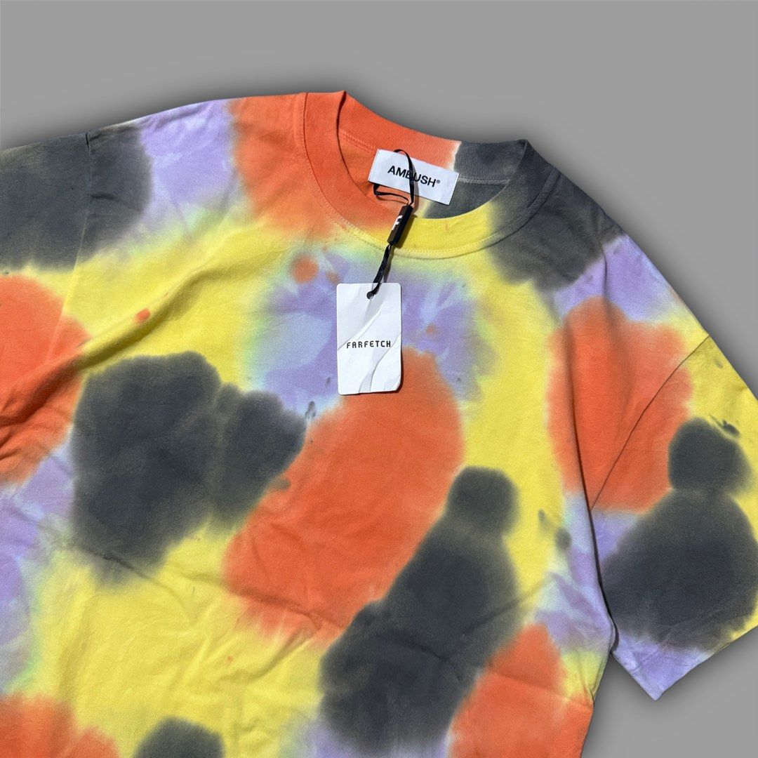 Ambush Waves Tie Dye (Category: Formal Shirts) located in Zamboanga. Submitted by hype_thrifts (Listing ID 1470312763, Image 2). Description: Ambush Japan Good as new Medium Width: 19 Length: 30.