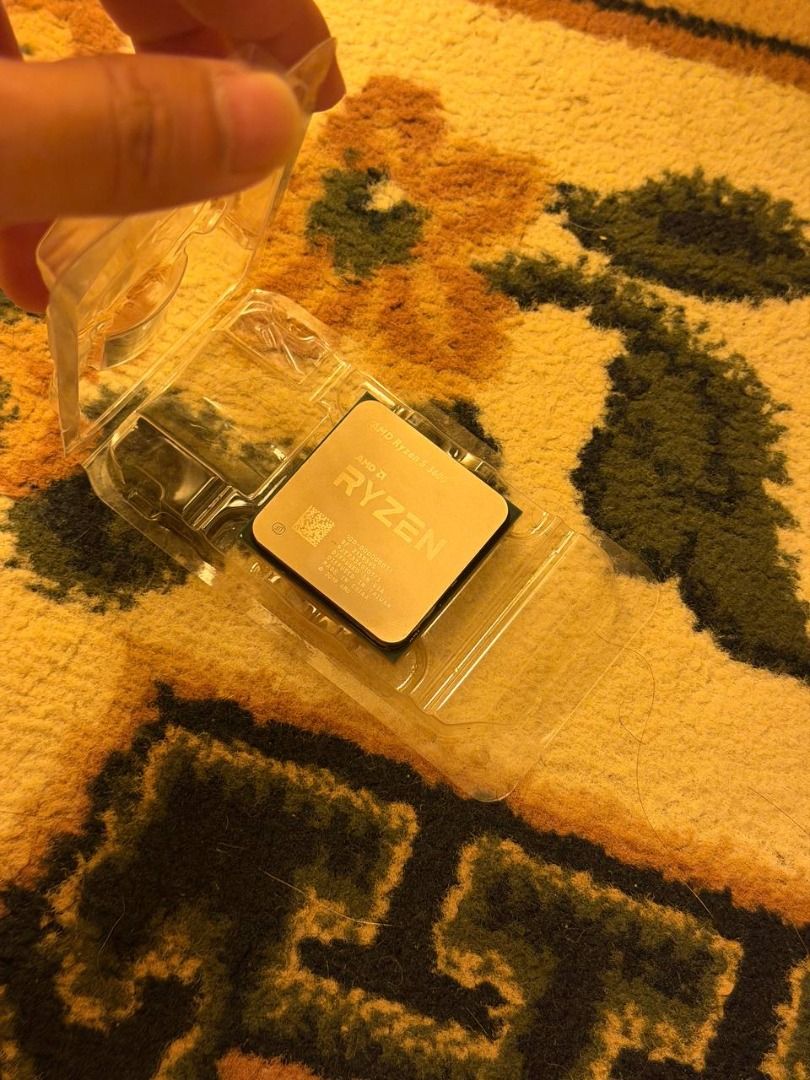 AMD Ryzen 5 3600 Desktop Processor (Category: Desktops) located in Manila. Submitted by twinnoonah (Listing ID 1470263014, Image 1). Description: Condition: Used - Excellent condition, well-maintained, works 100% Description Upgraded my PC setup recently, so I’m letting go of this reliable workhorse. Cleaned, handles daily gaming and productivity without any issues, and was never heavily overclocked. Specs: 6 Cores / 12 Threads, 3.6 GHz Base (4.2