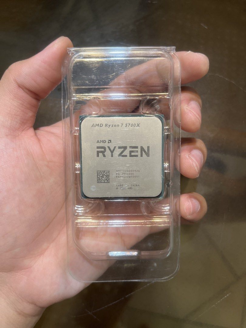 AMD Ryzen 7 5700X Processor (Tray Type) (Category: Computer Parts) located in Marikina City. Submitted by celdrickim (Listing ID 1470256692, Image 1). Description: AMD Ryzen 7 5700x (Tray Type) ₱8,999 ✅Used for testing ✅Comes with case and thermal paste ✅Still under 1yr Limited Warranty (w/receipt) Pm for more info. Thank you..