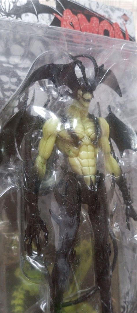 Amon Devilman Super Festival Exclusive Phantom Glow Figure (Category: Figurines & Statues) located in Victorias. Submitted by tobylacua26871 (Listing ID 1470150442, Image 3). Description: - Super Festival Exclusive Amon Devilman action figure - Rare Phantom Glow edition with 666 package branding - Includes skeleton base piece from the three-figure set - Unopened blister packaging with carded backing - From Go Nagai's classic series - Stored safel