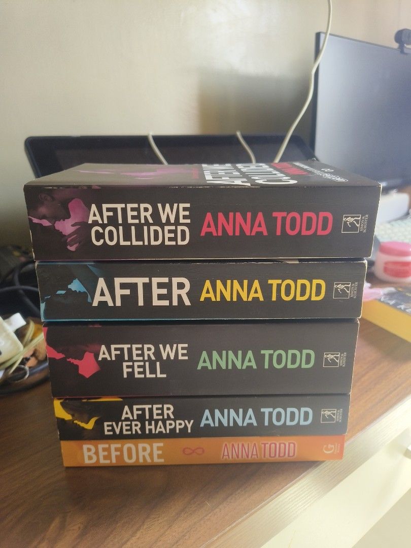 ANNA TODD AFTER SERIES (Category: Storybooks) located in Manila. Submitted by chickizee (Listing ID 1470227741, Image 1). Description: loc:malate manila.