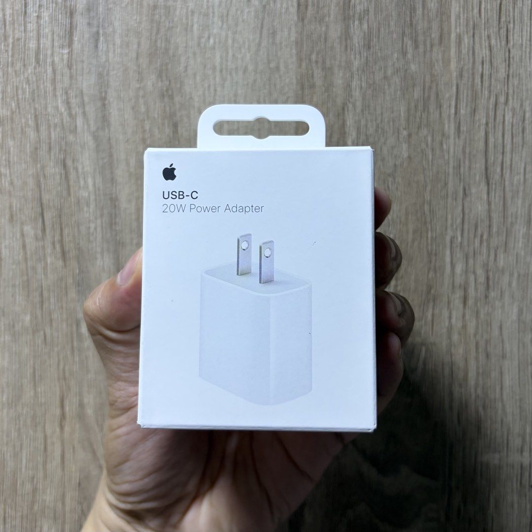 Apple 20W USB-C Power Adapter - ₱1000 (Category: Chargers & Cables) located in Taguig. Submitted by cee.declutters (Listing ID 1470248440, Image 1). Description: Apple 20W USB-C Power Adapter - ₱1000 Brand new, sealed. Fixed (don’t waste time). Pick-up at my location in Alaminos, Pangasinan or shipping anywhere via Lalamove/JNT (SF c/o buyer).