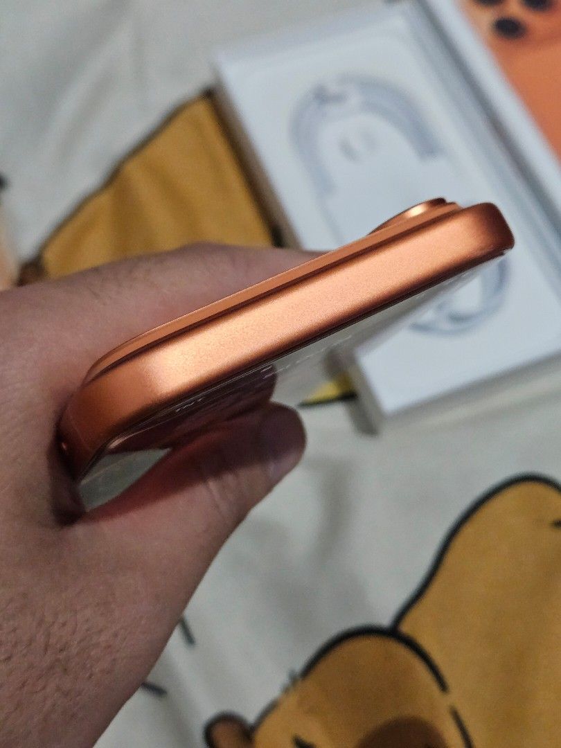 Apple iPhone Pro Max Orange with Box (Category: iPhone 17 Series) located in Makati City. Submitted by noobmaster99 (Listing ID 1470272199, Image 3). Description: For sale or swap 60k negotiable iPhone 17 Pro Max 256gb Smartlock Complete standard packages with case All working 99 battery health Check and reset Pm.
