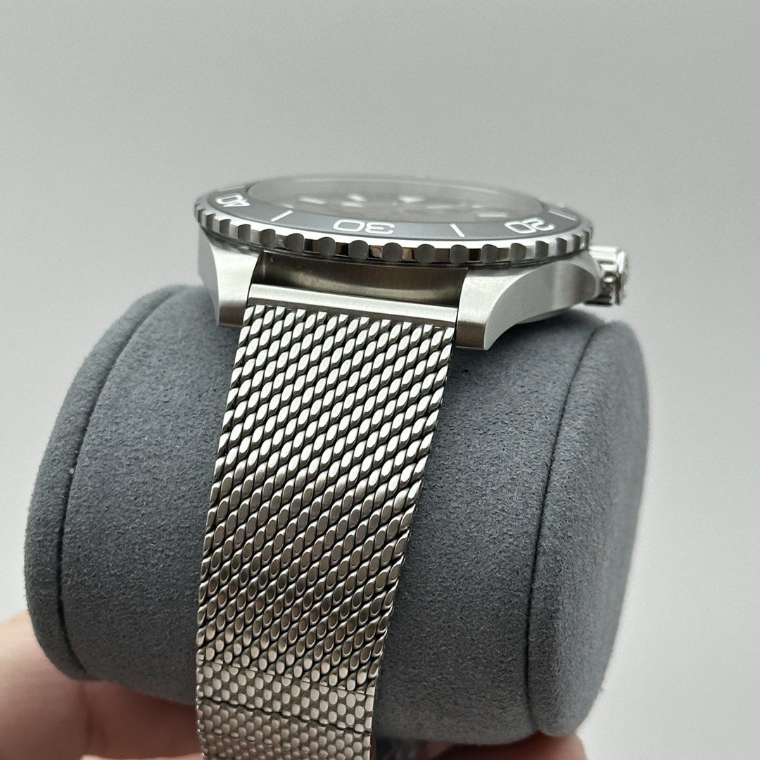 Apr 2026 Longines Hydroconquest 42 Black Dial Latest Model Mesh ...