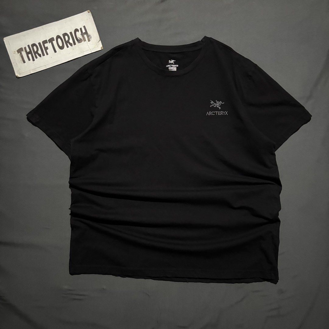 ARCTERYX EMBROID LOGO BLACK SHIRT (Category: Tshirts & Polo Shirts ) located in Taytay. Submitted by dwinsapparel (Listing ID 1470255273, Image 1). Description: ARCTERYX EMBROID LOGO BLACK SHIRT W-24 L- 27.5 EXCELLENT CONDITION NEED WASH COMPLETE TAGS.