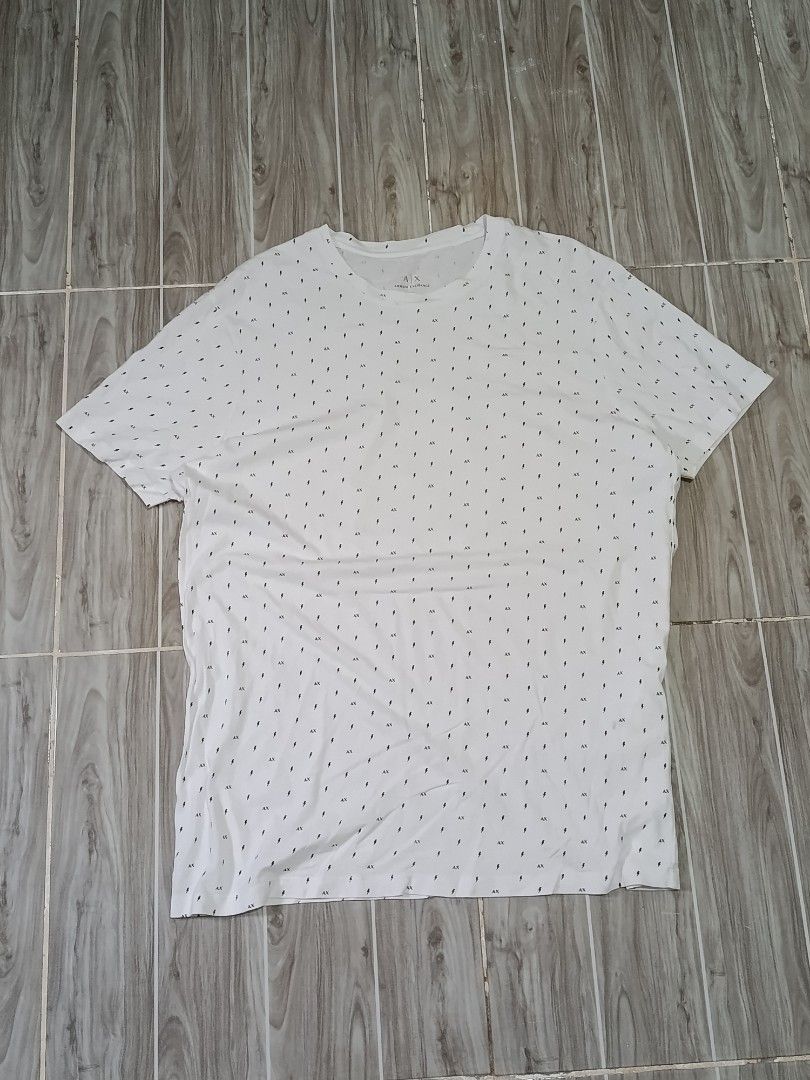 ARMANI EXCHANGE AOP TSHIRT (freeshipping) (Category: Tshirts & Polo Shirts ) located in Quezon City. Submitted by gyl-stop (Listing ID 1470272106, Image 1). Description: free shipping 22 x 28.5 excellent condi cr: 9.8/10 issue: none.