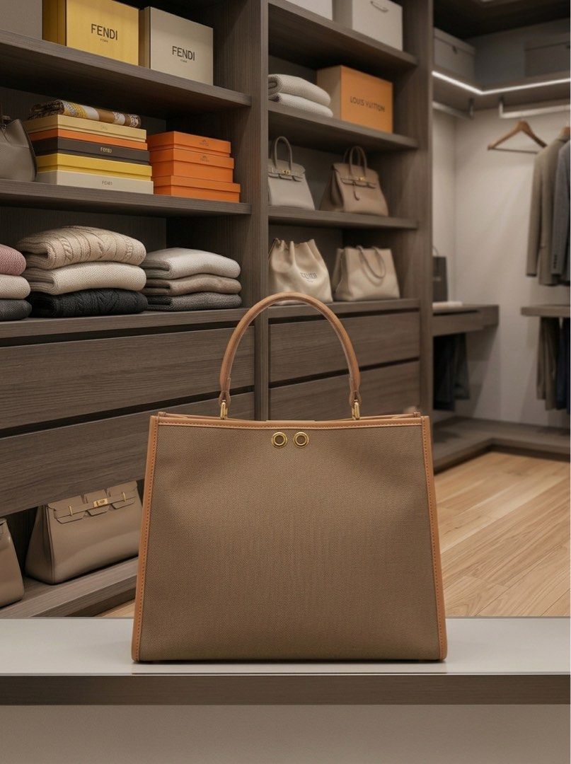 Army Green Top Handle Tote Bag (Category: Tote Bags) located in Quezon City. Submitted by luvkobagsnshoes (Listing ID 1470250637, Image 2). Description: Preloved. Price is negotiable. Pm for inquiries..