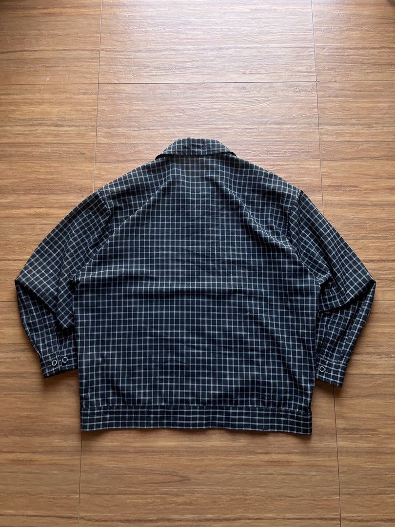 Arnold Palmer Lightweight Harrington Jacket (Category: Coats, Jackets and Outerwear) located in Davao. Submitted by spilled.bins (Listing ID 1470268191, Image 2). Description: Arnold Palmer Lightweight Harrington Jacket With Shoulder Pads Width: 24.5in Length: 27in Boxy XL Measurement No Issues Excellent Condition . Mine: ₱700 +shipping fee on top . Model Reference: Height: 5’5 feet Weight: 68kg.