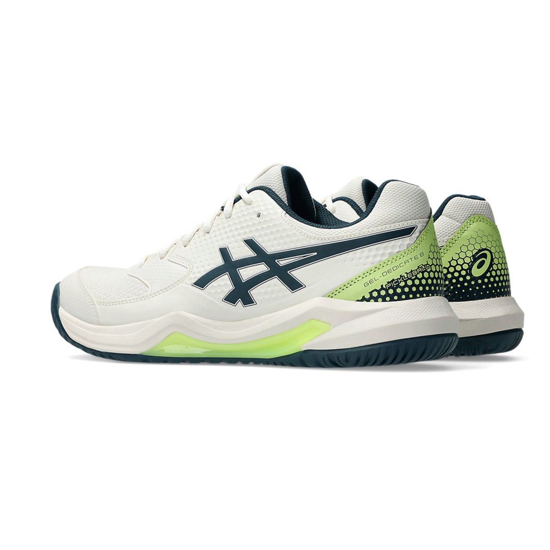 ASICS GEL DEDICATE 8 PICKLEBALL SHOES (Category: Sneakers) located in Muntinlupa City. Submitted by slaybabee (Listing ID 1470230249, Image 3). Description: Size 24.5CM - EU39 - US6 No box Rfs - too many shoes.