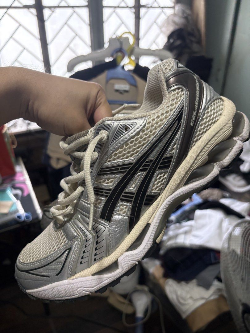 Asics Gel Kayano 14 (Category: Sneakers) located in Manila. Submitted by waxxizz (Listing ID 1470227925, Image 2). Description: For sale only: Asics Gel Kayano 14 Thrifted, good condition Size 9 Php 1,500 only.