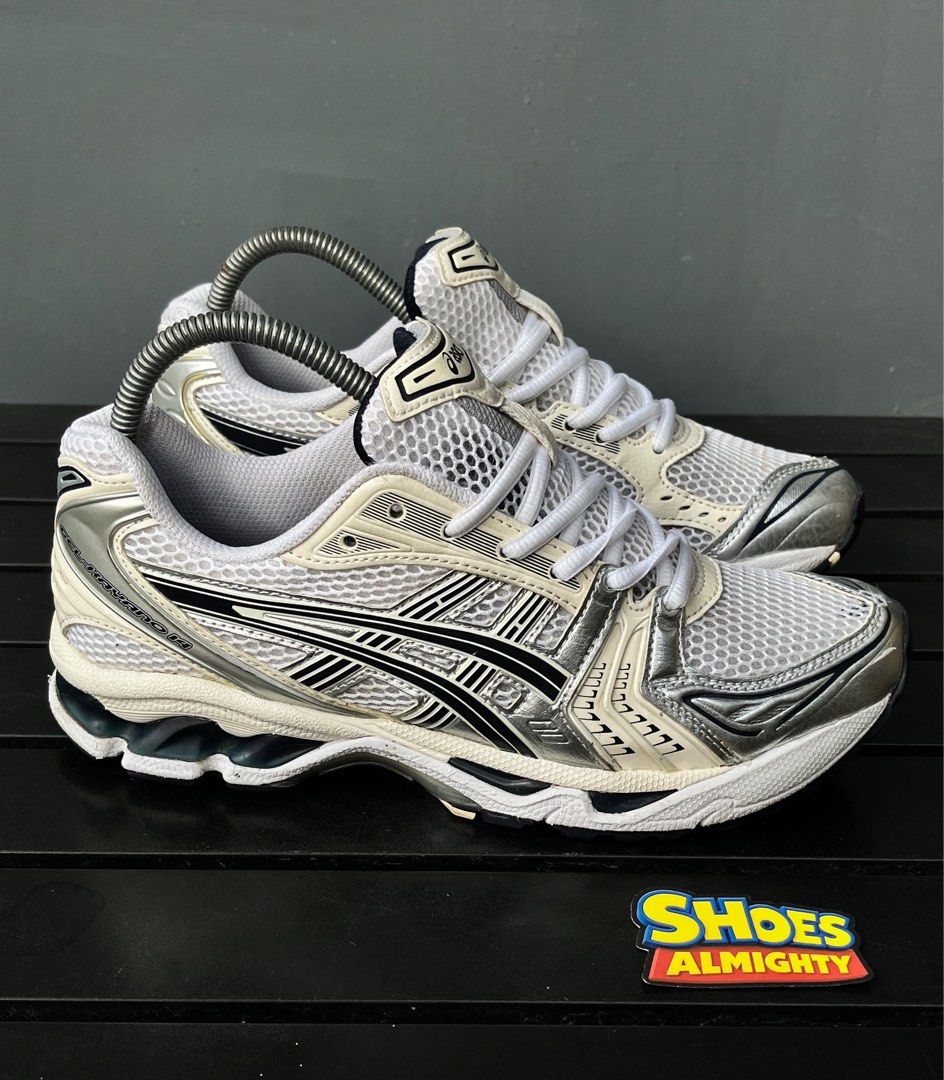 Asics Gel-Kayano 14 White (Category: Sneakers) located in Manila. Submitted by greyhoundzzz666 (Listing ID 1470319828, Image 1). Description: SIZE 7 MENS | 8 WOMENS AVAILABLE USED IN EXCELLENT CONDITION LEGIT X ORIGINAL PAIR ONLY | NO BOX MAKATI LOCATION CAN DO SHIPPING NATIONWIDE DM TO PURCHASE 📩.
