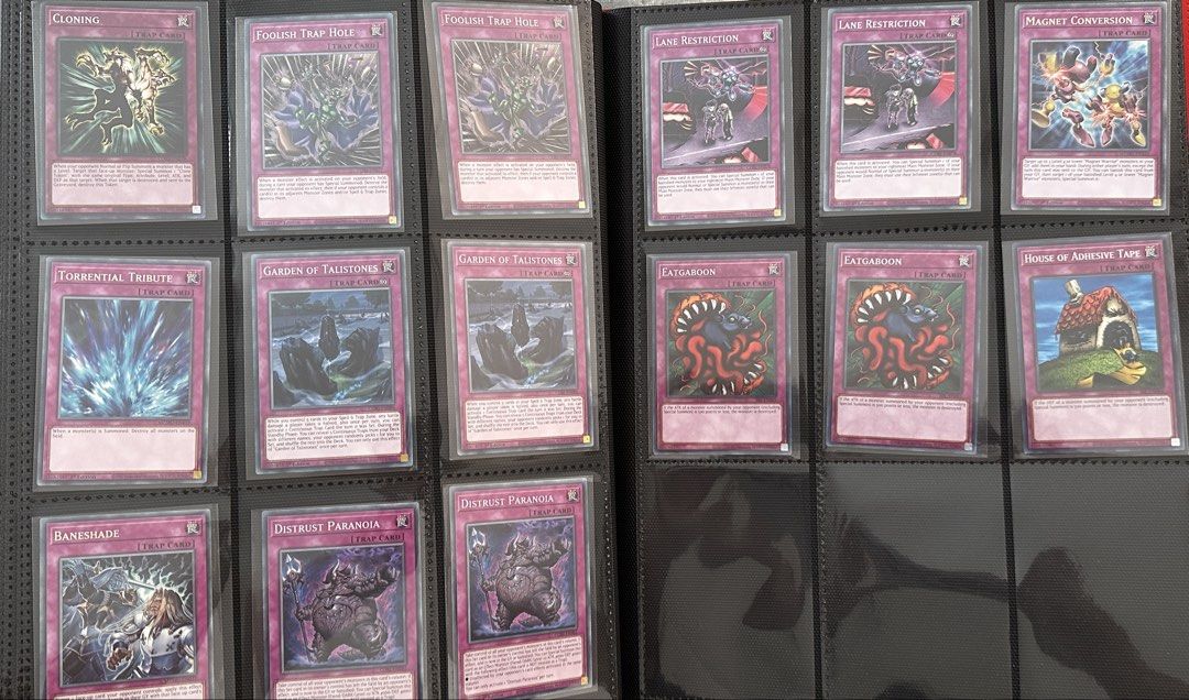 Assorted characters (Category: Raw Singles) located in Bulacan. Submitted by lesgoohtcg (Listing ID 1470168641, Image 1). Description: Assorted Common and Nostalgia Yugioh Cards: * Curse of Fiend * Commencement Dance * Light and Darkness Ritual * Zombie World * Malevolent Nuzzler * Hamburger Recipe * Magic Planter * Magical Labyrinth * Mystic Plasma Zone * Rush Recklessly * Molten Destruction * Chain Energy * Chorus of Sanctuary * Sorcerer of the