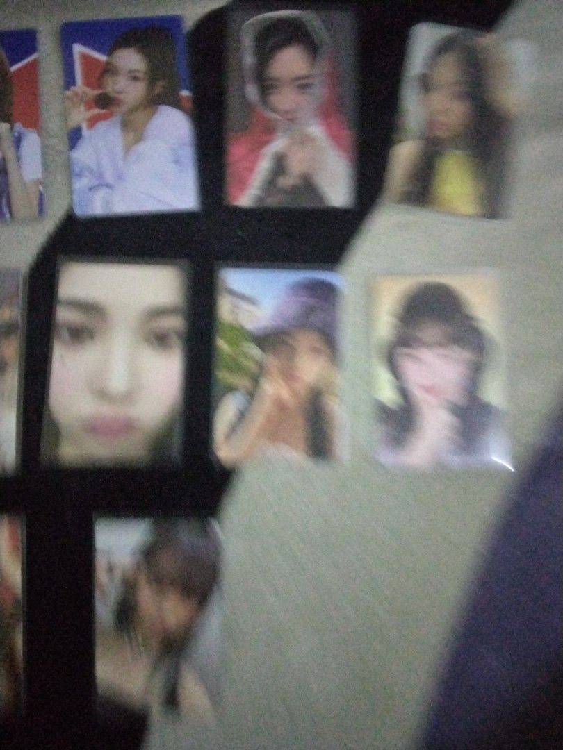 Assorted characters (Category: Raw Singles) located in Manila. Submitted by rainbowbarf (Listing ID 1470293922, Image 3). Description: KPOP PHOTOCARDS BUNDLE INCLUDES HIGH DEMAND PHOTOCARDS RUSH SALE 14 OFFICIAL PHOTOCARDS WYSIWYG MOD: JNT/LALAMOVE MOP: GCASH.