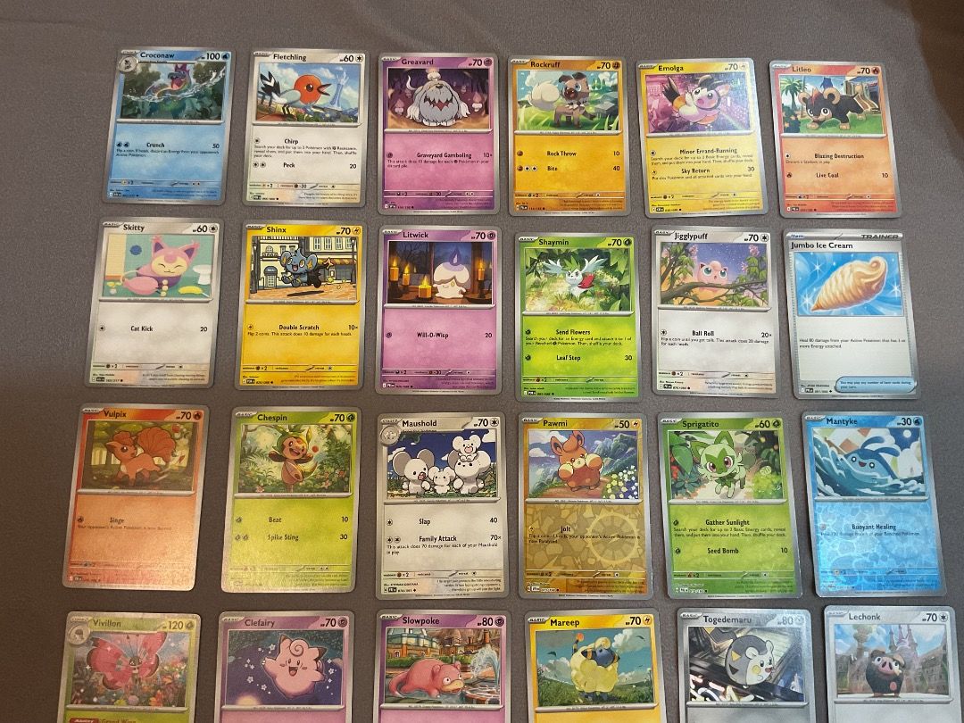 Assorted characters Common (Category: Raw Singles) located in Antipolo. Submitted by dubaichewyholic143 (Listing ID 1470276421, Image 2). Description: 30 cute Pokemon bulk.