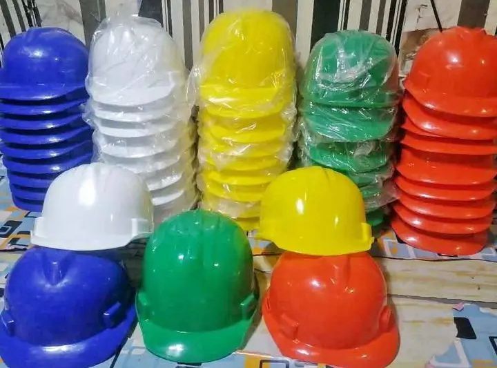 Assorted Construction Safety Helmets Hard Hats (Category: Caps & Hats) located in Manila. Submitted by hailidavid_48723a (Listing ID 1470213299, Image 1). Description: - Product: Construction Safety Helmets (Hard Hats) - Colors Available: Blue, White, Yellow, Green, Red - Ideal For: Work sites, industrial use, and DIY projects - Condition: Bundled in plastic wrap, stacked in multiple pieces - Purchase Options: Buy just what you need or take the w