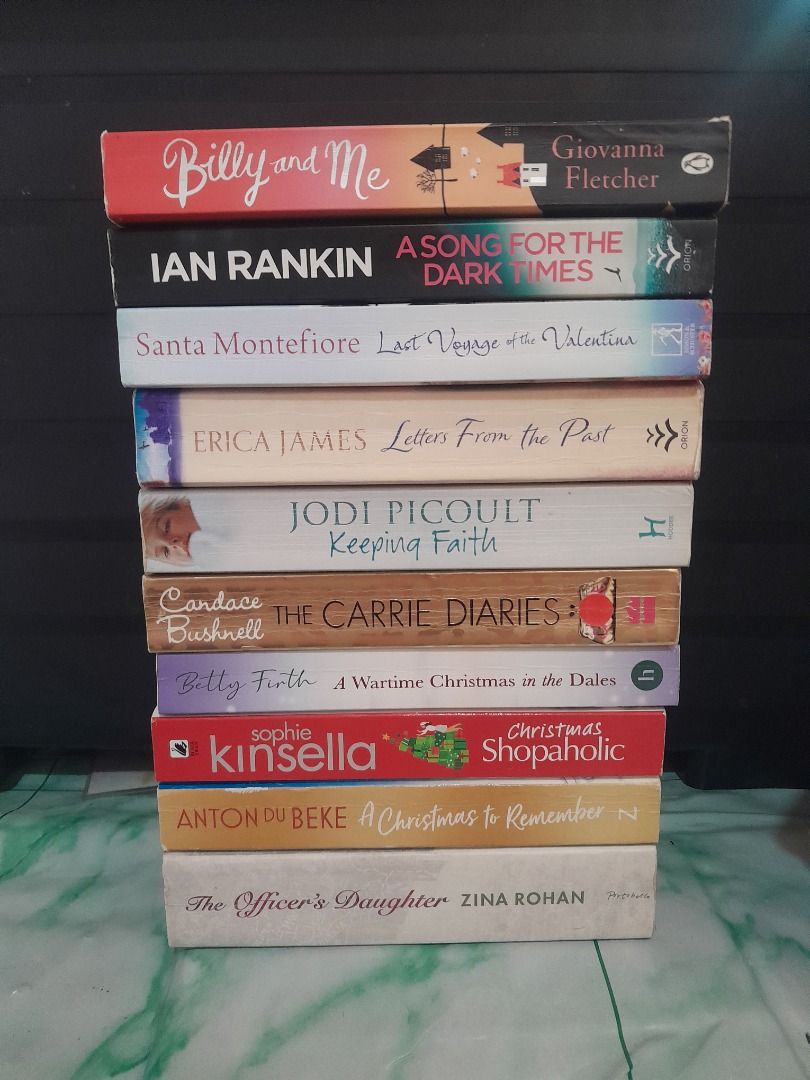 Assorted Fiction and Christmas Novels Paperback Bundle (Category: Storybooks) located in Caloocan City. Submitted by fastcloud.817740 (Listing ID 1470151686, Image 1). Description: ANY TWO BOOKS FOR 70 PESOS ANY THREE BOOKS FOR 100 PESOS.
