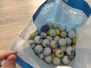 25 Maxx Perfect Line Golf Balls, Sports Equipment, Sports & Games, Golf ...