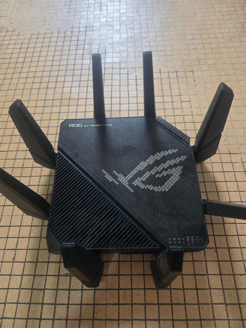 ASUS ROG Rapture GT-AX11000 Pro Gaming Router, Computers & Tech, Parts ...
